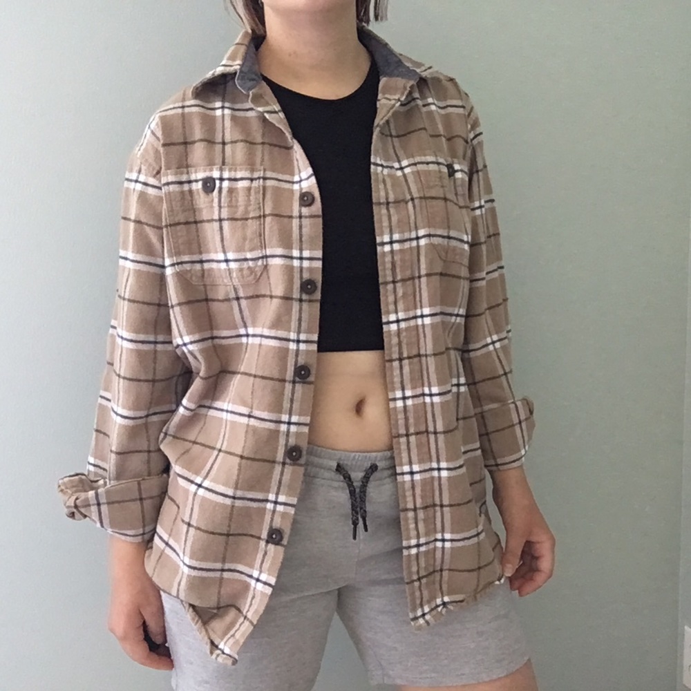 Wrangler | Tan Flannel